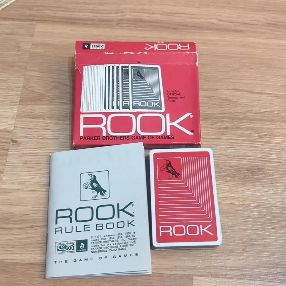 Vintage 1968 Red edition‎ of Rook
